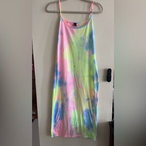 121.SHEIN VCAY Tie Dye Dress